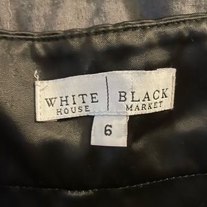 White House Black Market satin dress pant